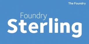 Foundry Sterling Font Download