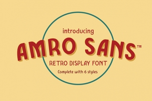 Amro Sans Family Font Download