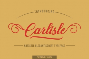 Carlisle Font Download