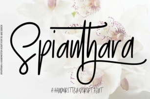 Spianthara Script Font Download