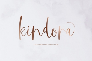 Kindora Script Font Download