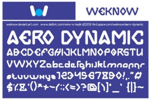 Aero Dynamic Font Download