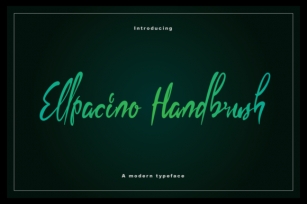 Ellpacino Handbrush Font Download