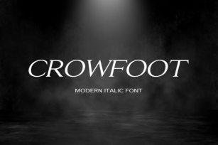 Crowfoot Font Download