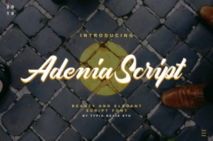 Adenia Script Font Download