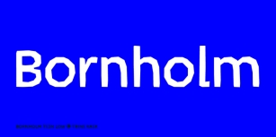 Bornholm Tejn Low Font Download