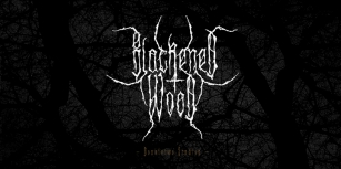 XXII Blackened Wood Font Download