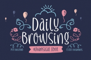 Daily Browsing Font Download