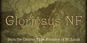 Gloriosus NF Font Download
