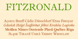Fitzronald Font Download
