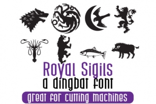 Royal Sigils Font Download