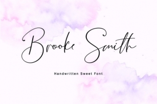 Brooke Smith Script Font Download