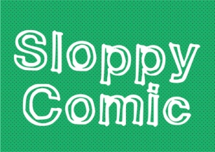 Sloppy Comic Font Download