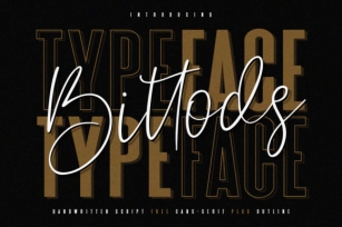 Bittods Duo Font Download