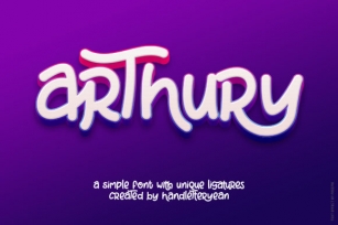 Arthury Font Download
