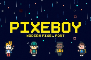 Pixeboy Font Download