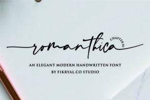 Romanthica Font Download