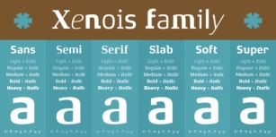 Xenois Semi Pro Font Download