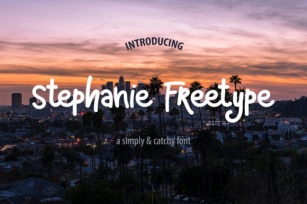 Stephanie Freetype Font Download