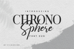 Chrono Sphere Duo Font Download