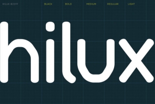 Hilux Font Download