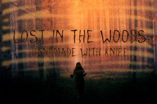 Lost in the Woods Font Download
