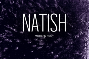 Natish Font Download