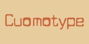 Cuomotype Font Download