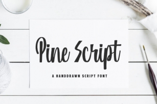 Pine Script Font Download