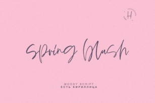 Spring Blush Font Download