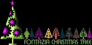 Fontazia Christmas Tree Font Download