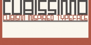 Cubissimo Font Download