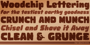 Woodchip Font Download