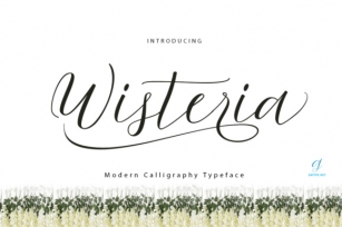 Wisteria Script Font Download