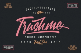 Trushme Font Download