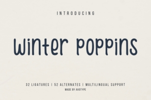 Winter Poppins Font Download