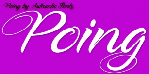 Poing Font Download