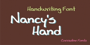 Nancy's Hand Family Font Download