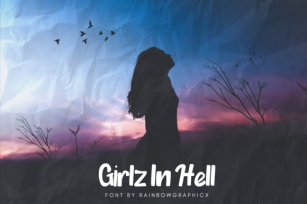 Girlz in Hell Font Download