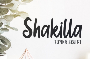 Shakilla Font Download