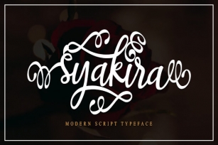 Syakira Script Font Download