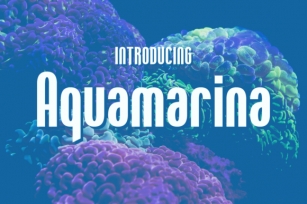 Aquamarina Font Download