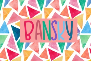 Bansky Font Download