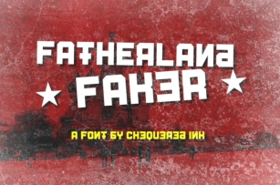 Fatherland Faker Font Download
