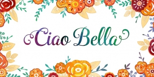 Ciao Bella Font Download