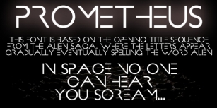 PROMETHEUS Font Download