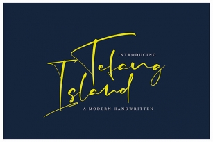 Tefang Island Font Download