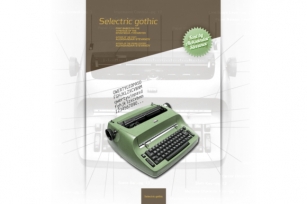 Selectric Gothic Font Download