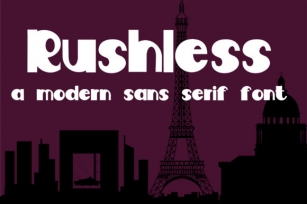 Rushless Font Download
