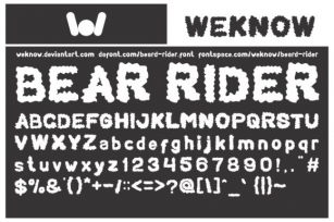 Bear Rider Font Download